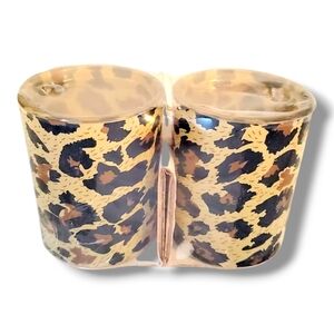 Leopard Patterned Tumbler DuoLight up your space with this stylish set of 2 Safa